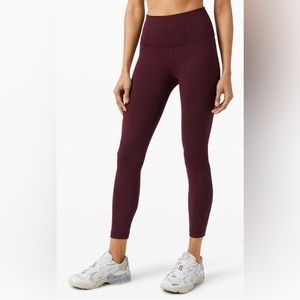 COPY - Lululemon Wunder Train HR Tight 25”